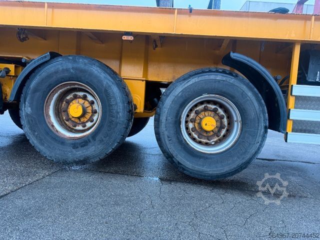 Working platform semitrailer ES-GE 6-Achs Ballastauflieger 4x Lenk 2x Lift Hydr.