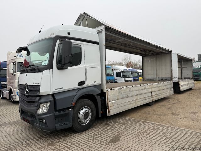 LKW mit Getränkeaufbau MERCEDES-BENZ Actros 2542 Getränkewagen + Anhänger Spermann