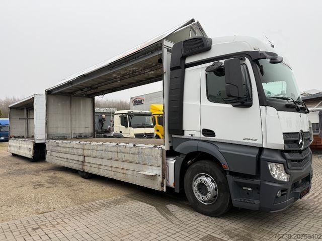 LKW mit Getränkeaufbau MERCEDES-BENZ Actros 2542 Getränkewagen + Anhänger Spermann