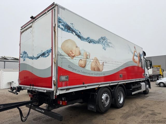 LKW mit Getränkeaufbau MERCEDES-BENZ Actros 2542 Getränkewagen + Anhänger Spermann