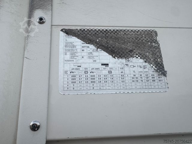 Auflieger mit Pritsche & Plane KÄSSBOHRER MEGA * AIR CARGO * ROLLER BED * PR.+PLANE