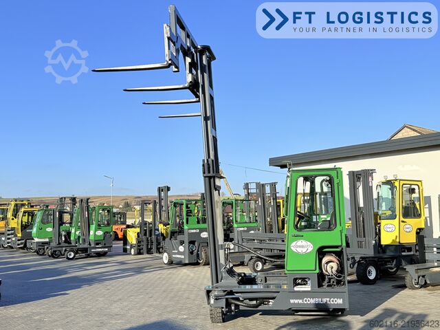 4-way forklift Combilift C5000L GAS DUPLEX 4100 POSITIONER CABIN
