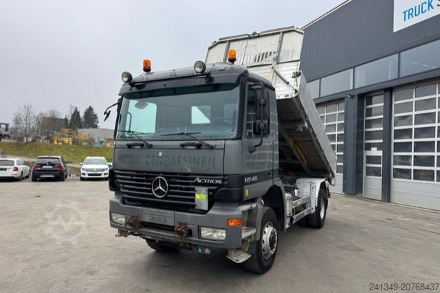 Kipper LKW MERCEDES-BENZ Actros 1846 4x4 SWS Kipper/SZM