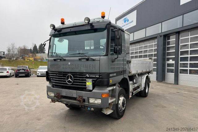 Kipper LKW MERCEDES-BENZ Actros 1846 4x4 SWS Kipper/SZM