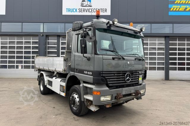 Kipper LKW MERCEDES-BENZ Actros 1846 4x4 SWS Kipper/SZM