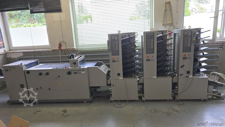 Horizon brochure production line Horizon SPF 20 FC 20 MC 80a,m,c 