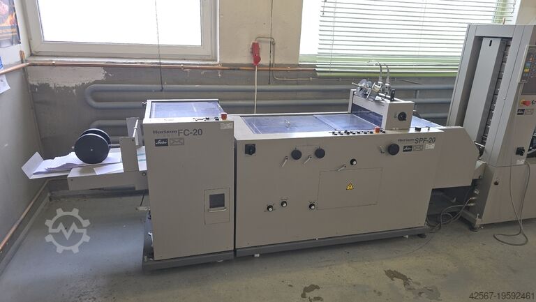 Horizon brochure production line Horizon SPF 20 FC 20 MC 80a,m,c 