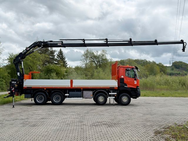 Truck mounted crane RENAULT K 430 * HIAB 211 EP - 5 HIDUO+ FUNK * 8x4