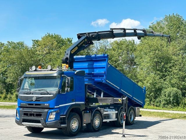 Tipper truck VOLVO FMX * Kipper 5,75m *PK 34002-SH F/FUNK *8x4