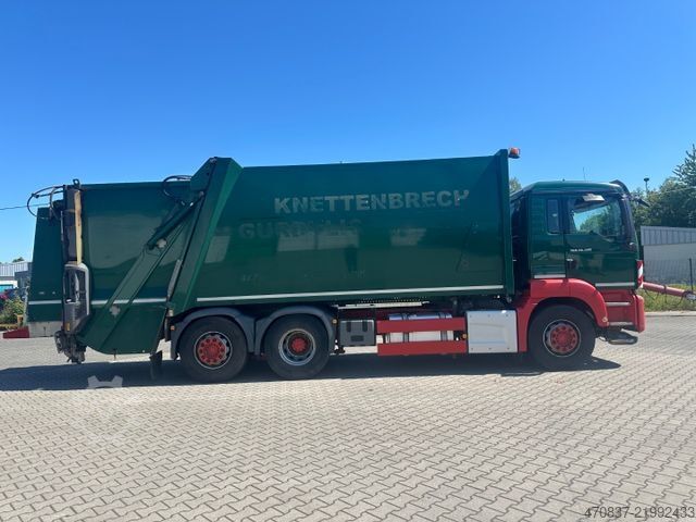 Garbage truck MAN TGXS 26.320 / Faun Variopress 527