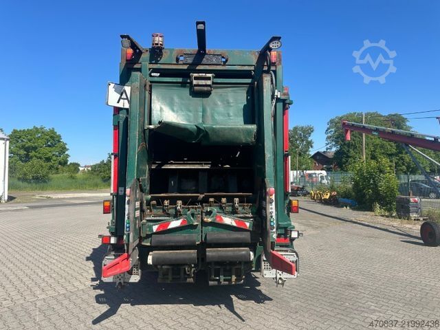 Garbage truck MAN TGS 26.320 / HS ASF OL 21 W + Schüttung