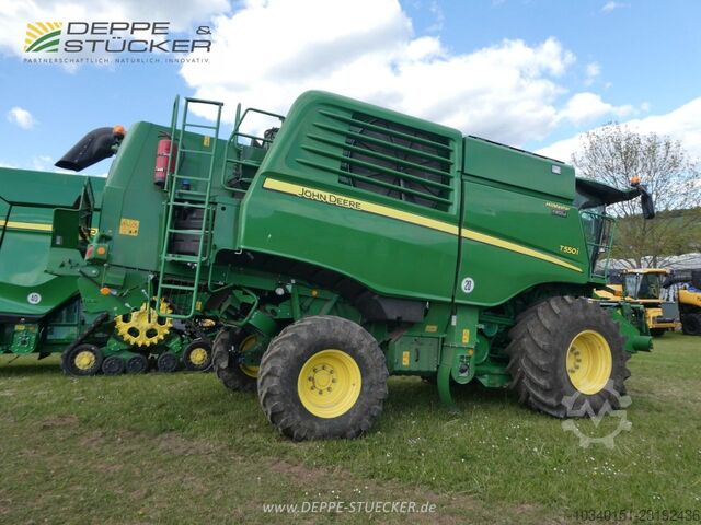 John Deere T550 HillMaster mit 722X + SWW John Deere T550 HillMaster mit 722X + SWW