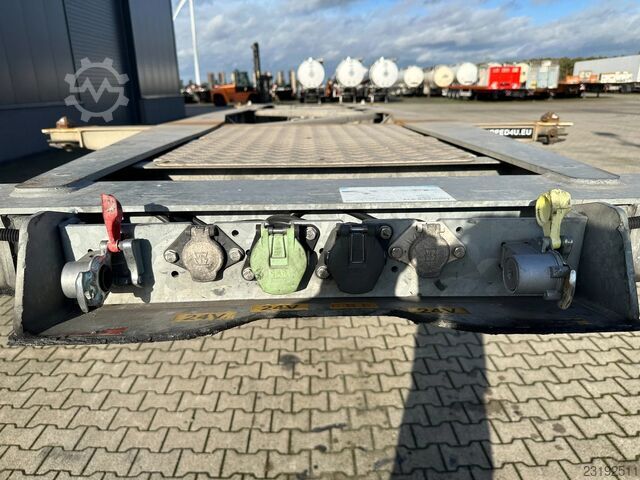 Van Hool 3-axle semi-trailer 20ft/30ft ADR chassis / galvanized / BPW drum brakes / ADR / Dutch chas Van Hool 3-ASSIGE OPLEGGER 20FT/30FT ADR CHASSIS / galva...