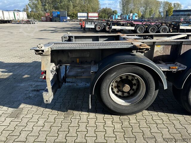 Van Hool 3-axle semi-trailer 20ft/30ft ADR chassis / galvanized / BPW drum brakes / ADR / Dutch chas Van Hool 3-ASSIGE OPLEGGER 20FT/30FT ADR CHASSIS / galva...