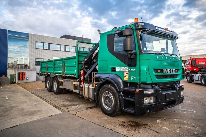 Kipper mit Kran IVECO STRALIS 330 - MKG 151 HP A3