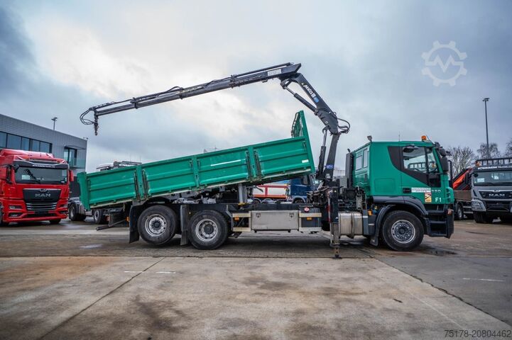 Kipper mit Kran IVECO STRALIS 330 - MKG 151 HP A3