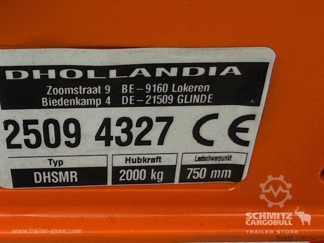 Kofferauflieger Schmitz Cargobull Trockenfrachtkoffer Standard Rolltor Ladebordwand