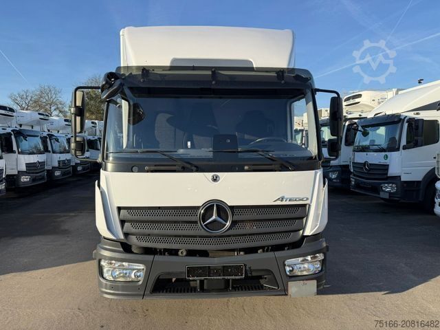 Transporter mit Koffer MERCEDES-BENZ ATEGO 818 L Koffer 6,10 m LBW 1 to.*AHK*EURO 6E