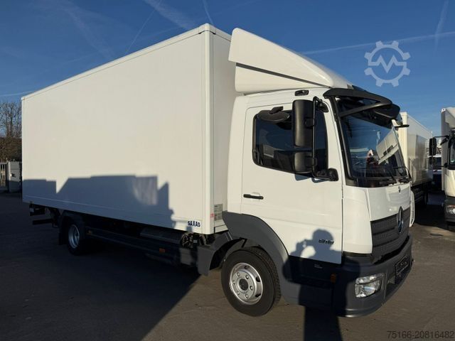 Transporter mit Koffer MERCEDES-BENZ ATEGO 818 L Koffer 6,10 m LBW 1 to.*AHK*EURO 6E