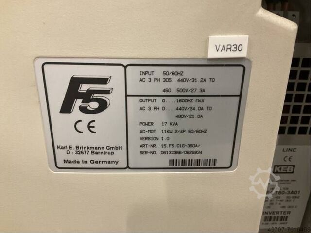 Turbo dry vacuum pump Alcatel Adixen AD100K AD30K  600-4500 m3/h.