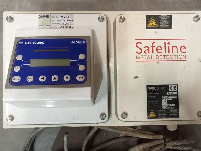 Safe Line Mettler Toledo Durchlauf-Metalldetektor