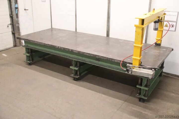 Aufspannplatte mit Richtpresse unbekannt 1510/4025/H900 mm