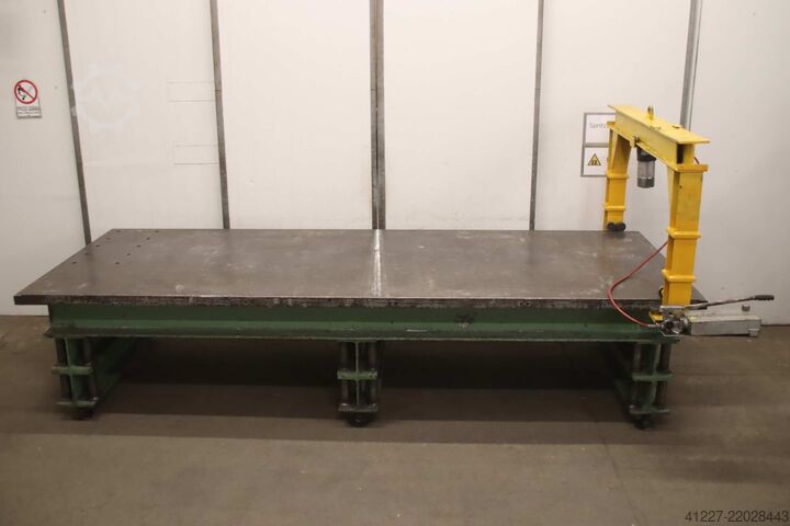 Aufspannplatte mit Richtpresse unbekannt 1510/4025/H900 mm