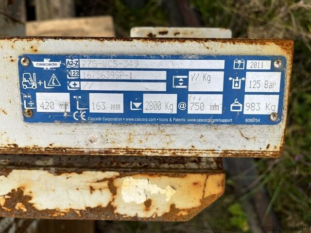 Pulp bale clamp Cascade 77G