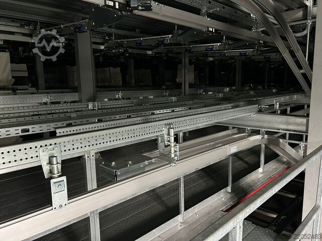 Conveyor system for pocket sorter Dürkopp Transportanlage