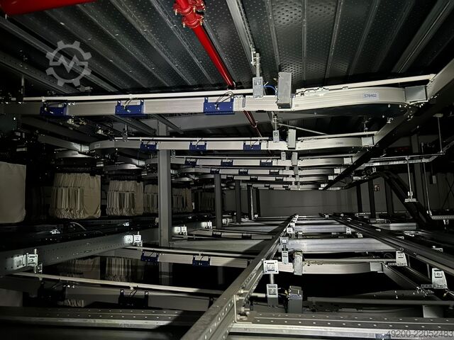 Conveyor system for pocket sorter Dürkopp Transportanlage
