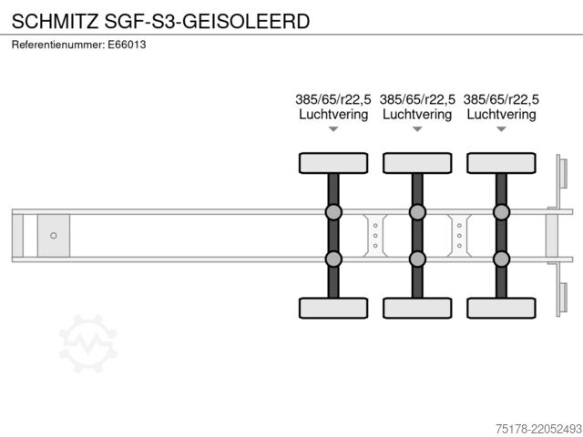 Tipper SCHMITZ SGF-S3-GEISOLEERD