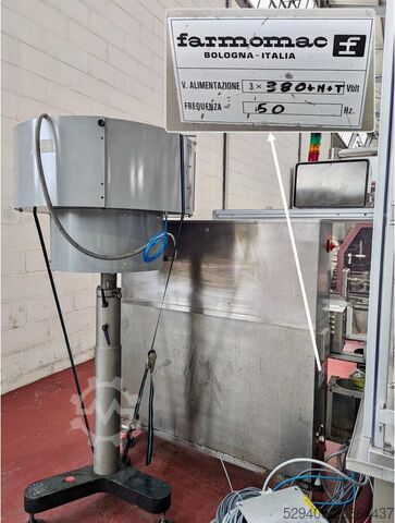 Monoblock de remplissage et sertissage de flacons. Ima Farmomac F370 18VL 8C