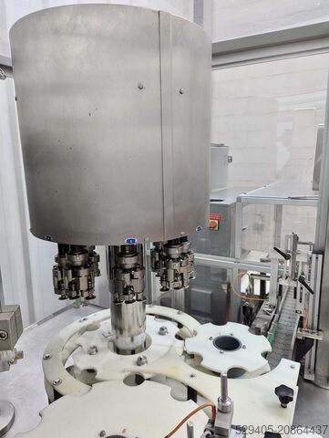 Monoblock de remplissage et sertissage de flacons. Ima Farmomac F370 18VL 8C