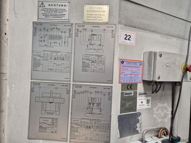 Portalfräsmaschine Droop+Rein T2540R50E