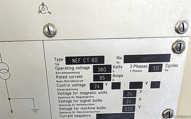 CNC Drehmaschine Gildemeister NEF CT 60