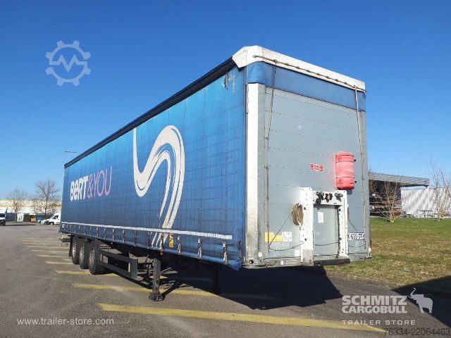 Auflieger mit Pritsche & Plane Schmitz Cargobull Semitrailer Curtainsider Standard