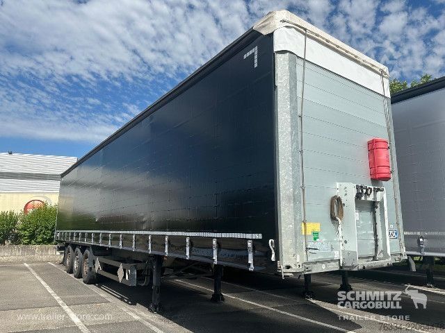 Auflieger mit Pritsche & Plane Schmitz Cargobull Semitrailer Curtainsider Standard