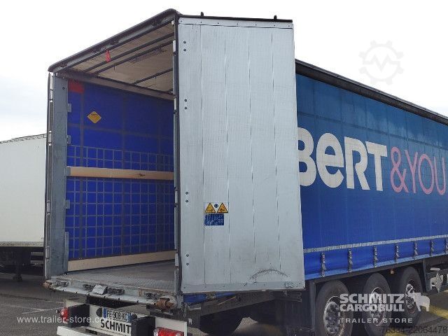Auflieger mit Pritsche & Plane Schmitz Cargobull Semitrailer Curtainsider Standard