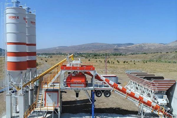 SEMIX MOBILE BETONANLAGE Mobil 160S4 SEMIX Mobile 160S4