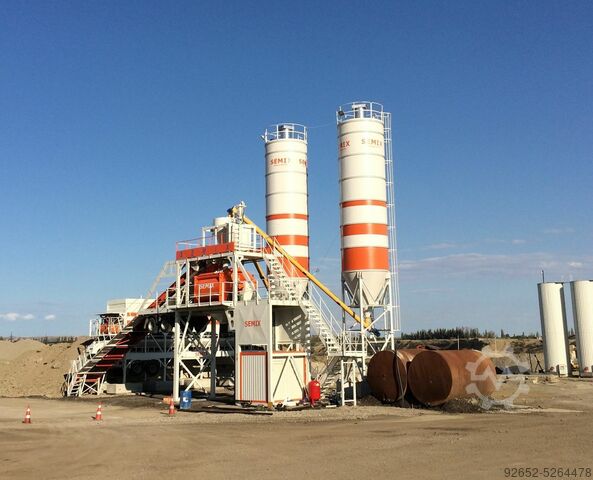 CONCRETE BATCHING PLANT Mobile 160S4 SEMIX Mobile 160S4