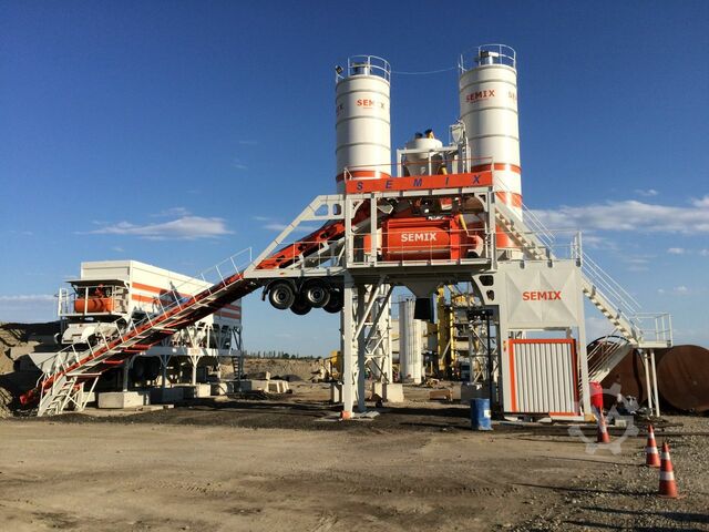 CONCRETE BATCHING PLANT Mobile 160S4 SEMIX Mobile 160S4