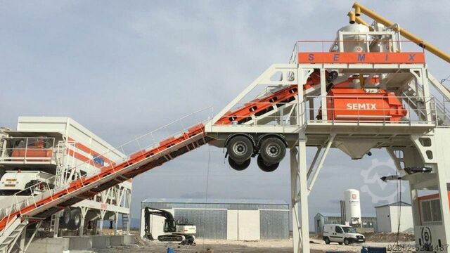 CONCRETE BATCHING PLANT Mobile 160S4 SEMIX Mobile 160S4