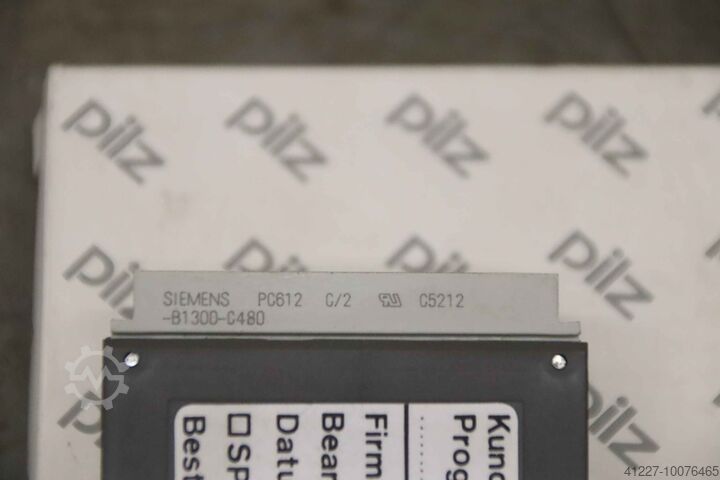 Tax card Siemens pilz** PC 612 F B1300-C480