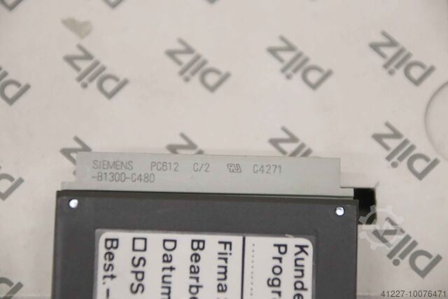 Control card Siemens pilz PC 612 F B1300-C480