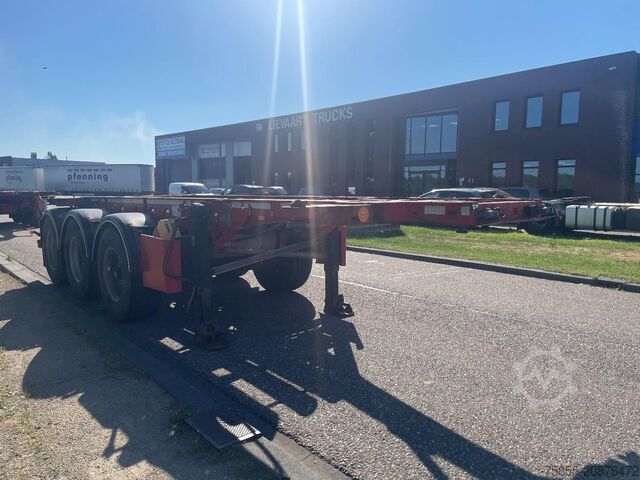 Containertransport Fliegl SDS380 20FT Tank / ADR / BPW Disc