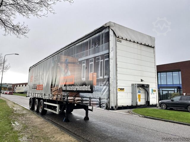 Semi low loader SYSTEM TRAILER Tautliner Kooiaap / Steering / Liftaxle / NL Tr...