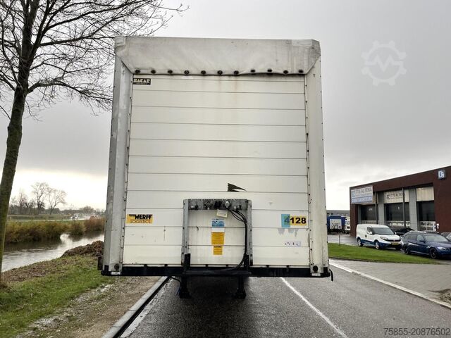 Semi low loader SYSTEM TRAILER Tautliner Kooiaap / Steering / Liftaxle / NL Tr...