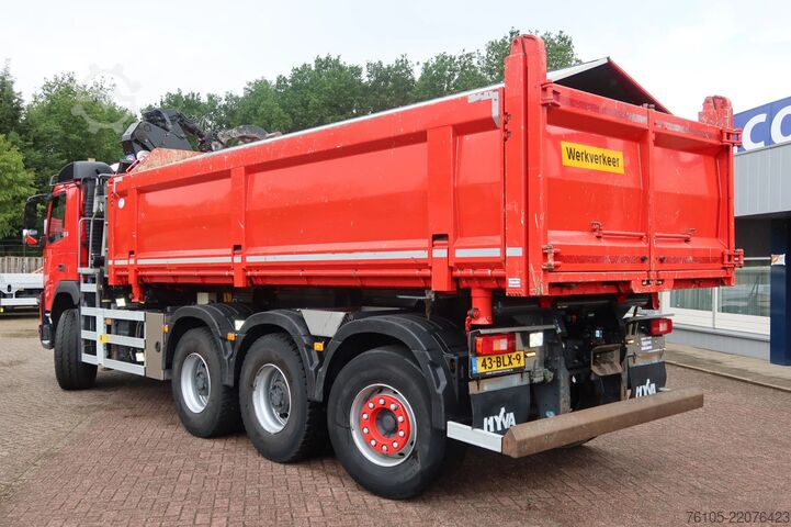 Crane Volvo FMX 420 Kipper+Kraan H.M.F. 1943Z2 Rotor+Grijper
