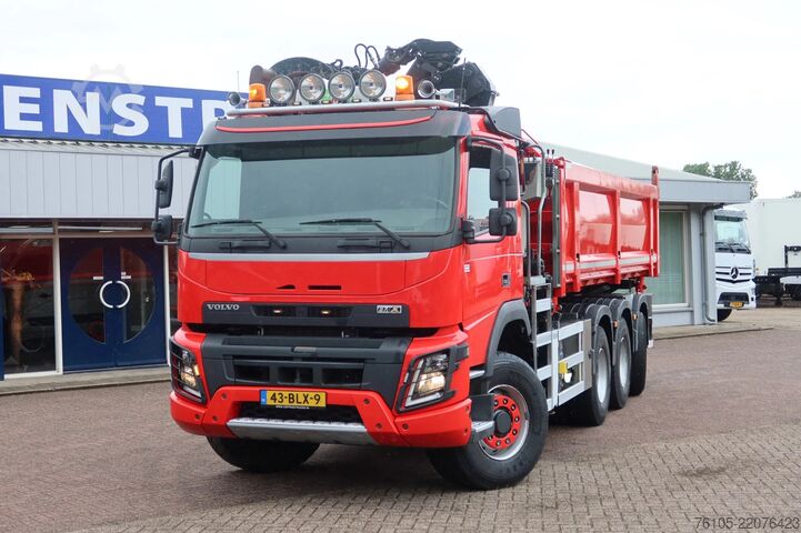 Crane Volvo FMX 420 Kipper+Kraan H.M.F. 1943Z2 Rotor+Grijper