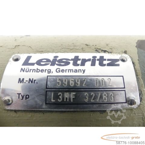 Control unit  Leistritz 59692 002 Motor SN L3MF 32/83